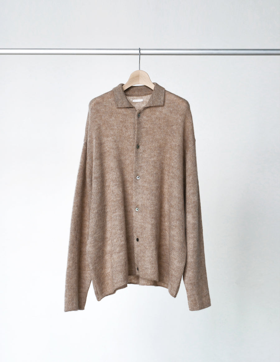 BL-23A-KMKS KID MOHAIR KNIT SHIRT