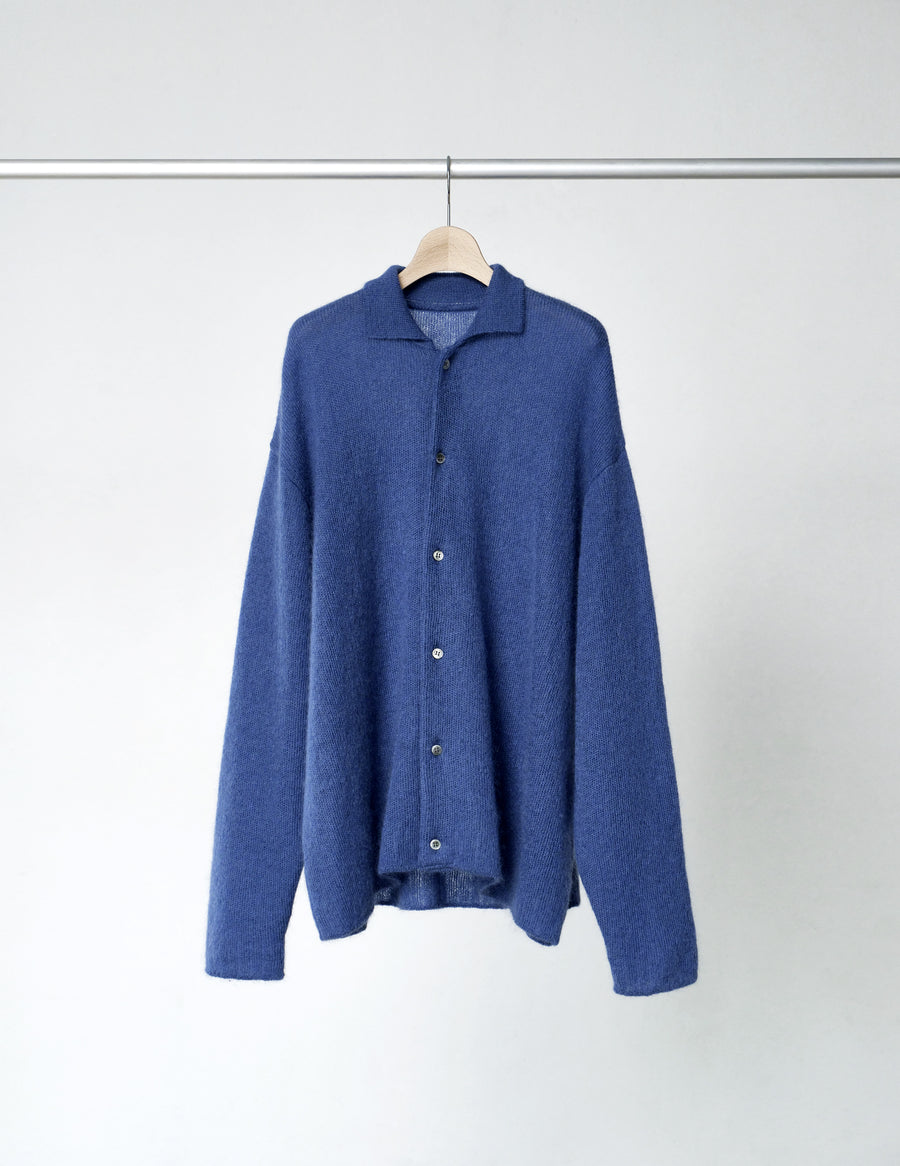 BL-23A-KMKS KID MOHAIR KNIT SHIRT