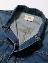 SELVEDGE DENIM SQUARE BIG BLOUSON VINTAGE