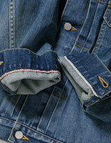 SELVEDGE DENIM SQUARE BIG BLOUSON VINTAGE