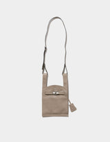 MARKET SHOULDER BAG IN SHRINK LEATHER