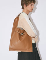 XLARGE MARKET BAG IN SHRINK LEATHER