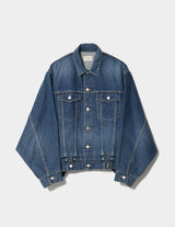 DOUBLE-END SELVEDGE DENIM BLOUSON VINTAGE
