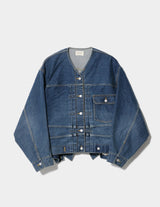 DOUBLE-END SELVEDGE DENIM BLOUSON VINTAGE