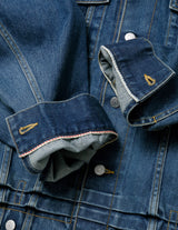 DOUBLE-END SELVEDGE DENIM BLOUSON VINTAGE