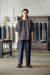 241-760412 SORONA® TRICOT WIDE PANTS (SOLID)
