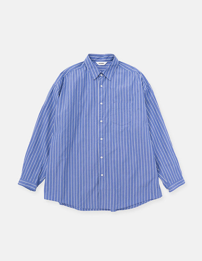DWYB023 OVERSIZED STRIPE SHIRT