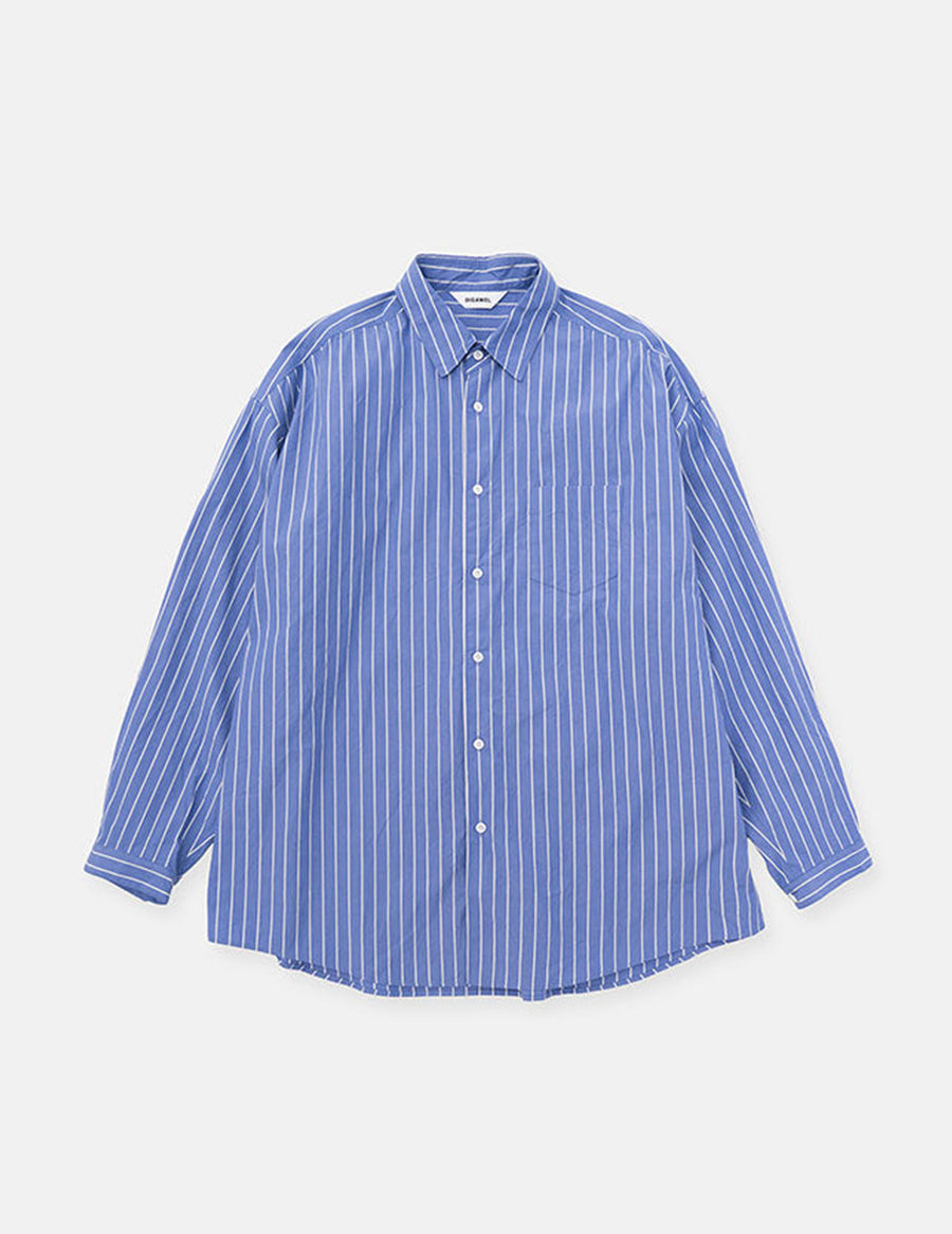 DWYB023 OVERSIZED STRIPE SHIRT