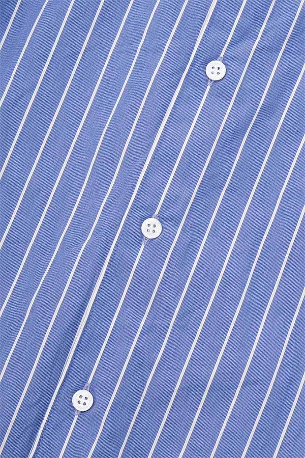 DWYB023 OVERSIZED STRIPE SHIRT