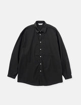 DWYB025 LEATHER COMBI SHIRT