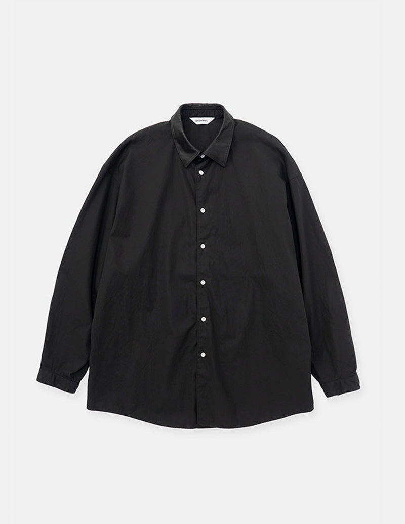 DWYB025 LEATHER COMBI SHIRT