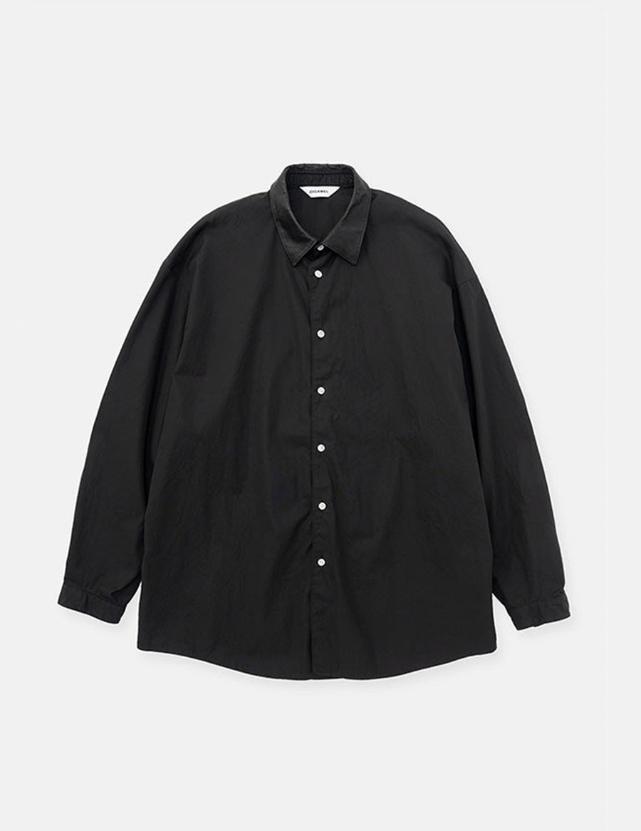 DWYB025 LEATHER COMBI SHIRT