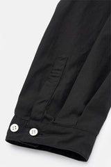 DWYB025 LEATHER COMBI SHIRT