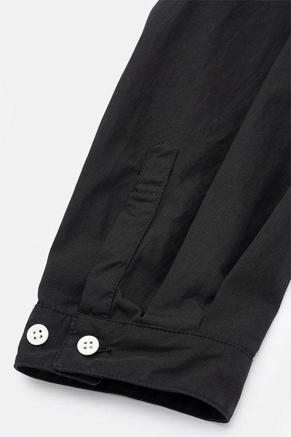 DWYB025 LEATHER COMBI SHIRT