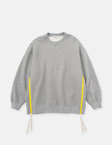 DWYB040 SIDE ZIP SWEATSHIRT
