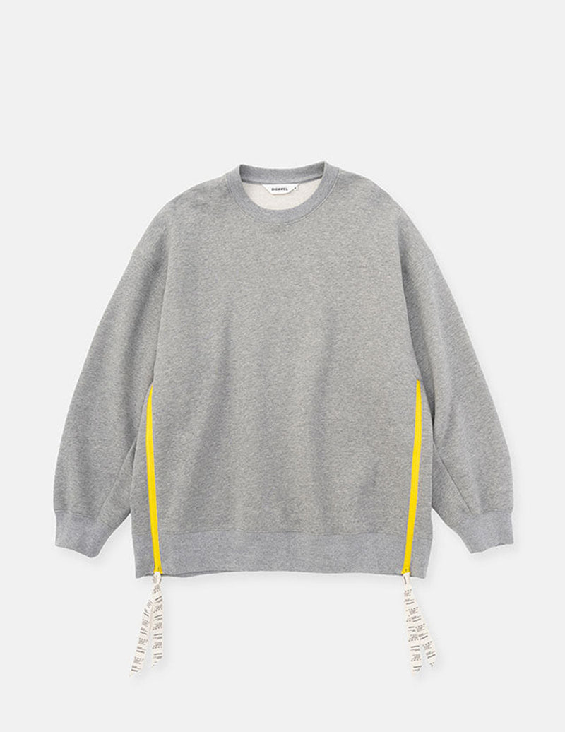 DWYB040 SIDE ZIP SWEATSHIRT