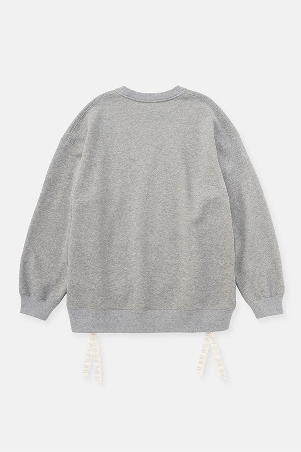 DWYB040 SIDE ZIP SWEATSHIRT