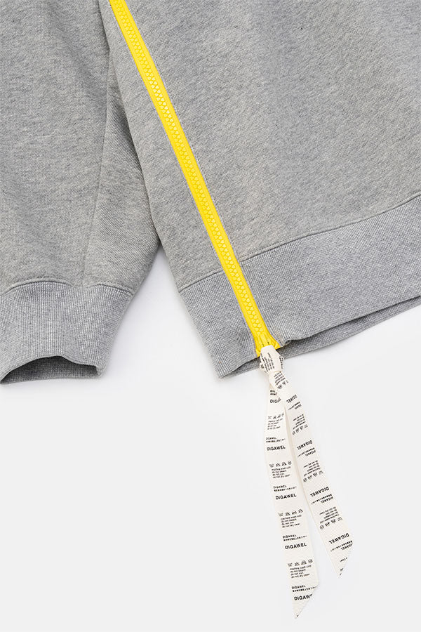 DWYB040 SIDE ZIP SWEATSHIRT