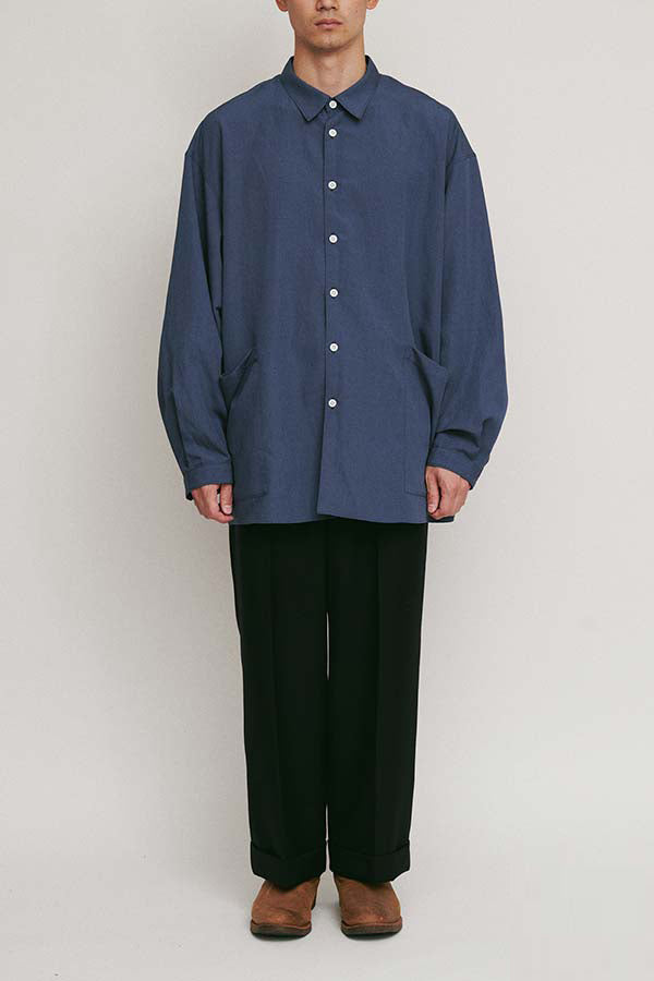 DWXA052 SIDE POCKET L/S SHIRT(2)