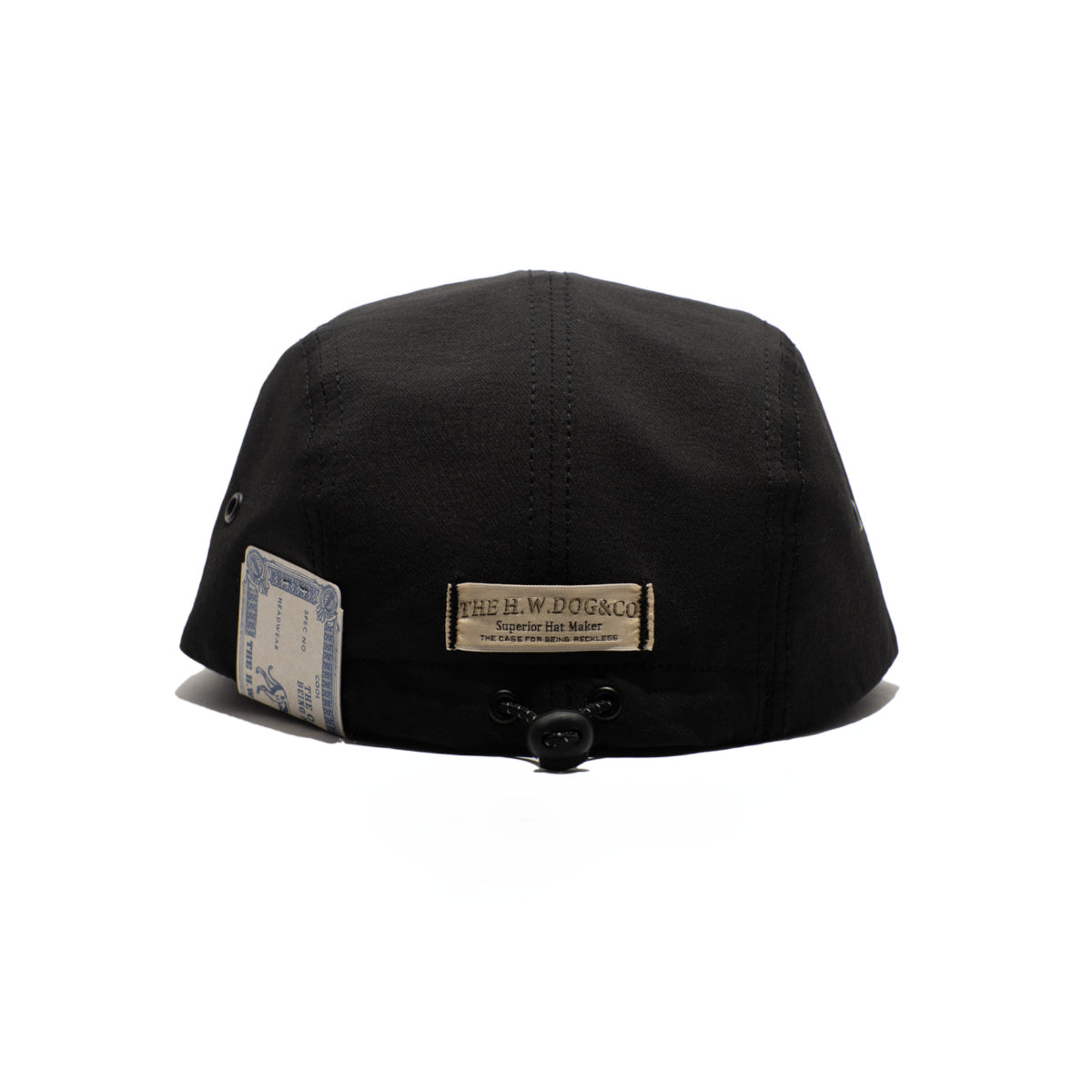 帽子 THE H.W. DOG & CO. - FLIGHT CAP Black SHADOW WIDE CAP - Black – THE H.W.DOG&CO.