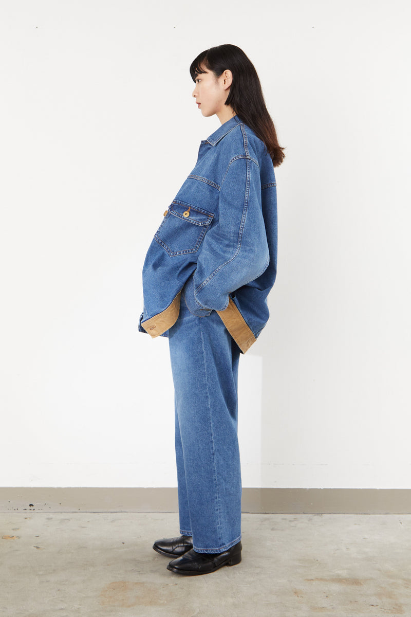 Fd012 I'M HERE: FD012 PAPER PATCH: DENIM JACKET