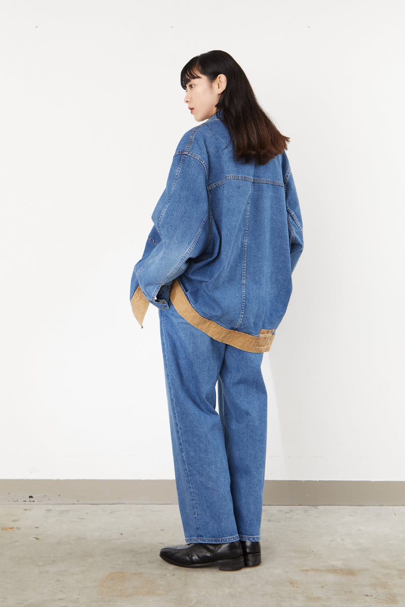 Fd012 I'M HERE: FD012 PAPER PATCH: DENIM JACKET