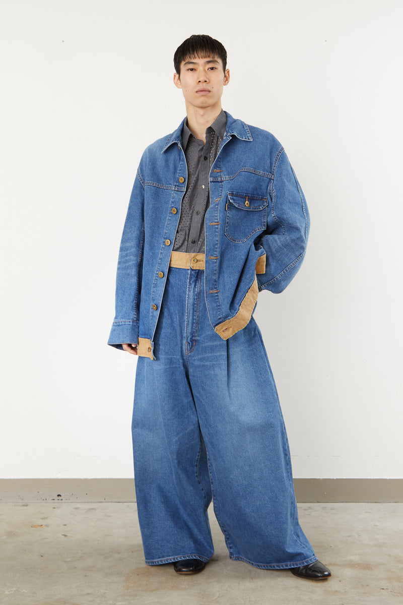Fd012 I'M HERE: FD012 PAPER PATCH: DENIM JACKET