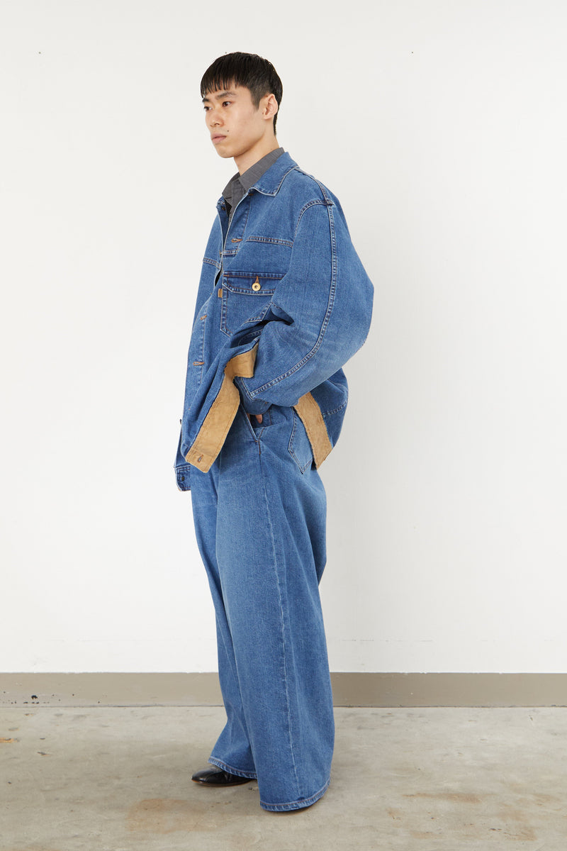 Fd012 I'M HERE: FD012 PAPER PATCH: DENIM JACKET