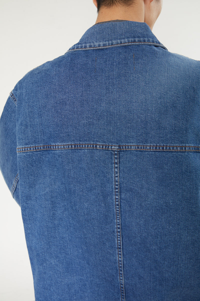 Fd012 I'M HERE: FD012 PAPER PATCH: DENIM JACKET