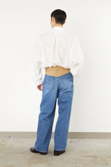 FF002 PAPER PATCH: DENIM PANTS "NOW"