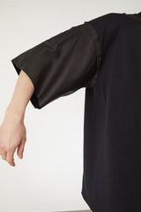 JK023 WASHABLE LEATHER SLEEVE: T-SHIRTS