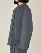 JO025 UN(I)FORM JERSEY: DOCKING CARDIGAN