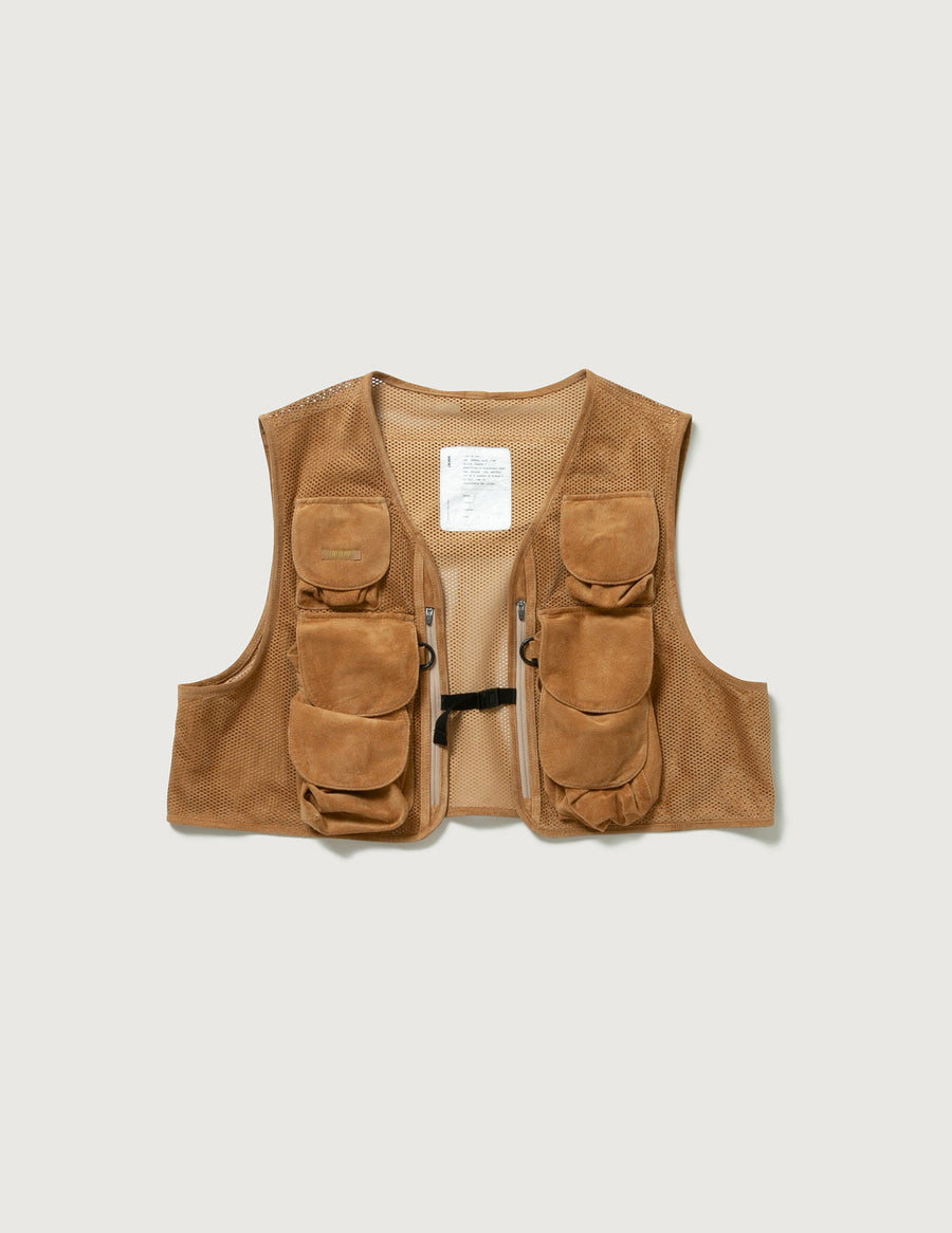 INNAT07-V01 SUEDE MESH VEST