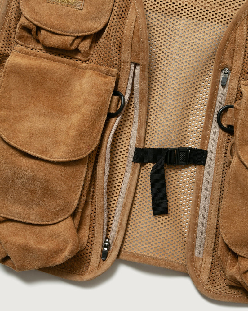 INNAT07-V01 SUEDE MESH VEST