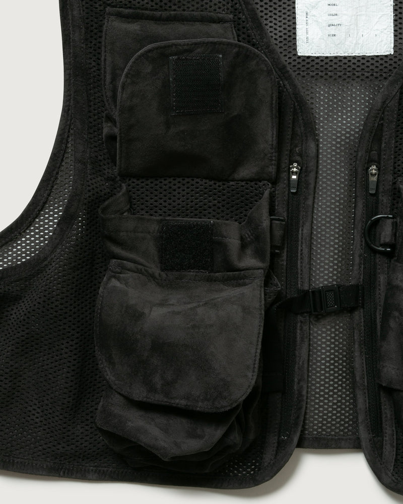 INNAT07-V01 SUEDE MESH VEST