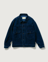INNAT08-J04B INDIGO TYPE-2 TRUCKER JACKET
