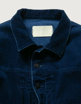 INNAT08-J04B INDIGO TYPE-2 TRUCKER JACKET