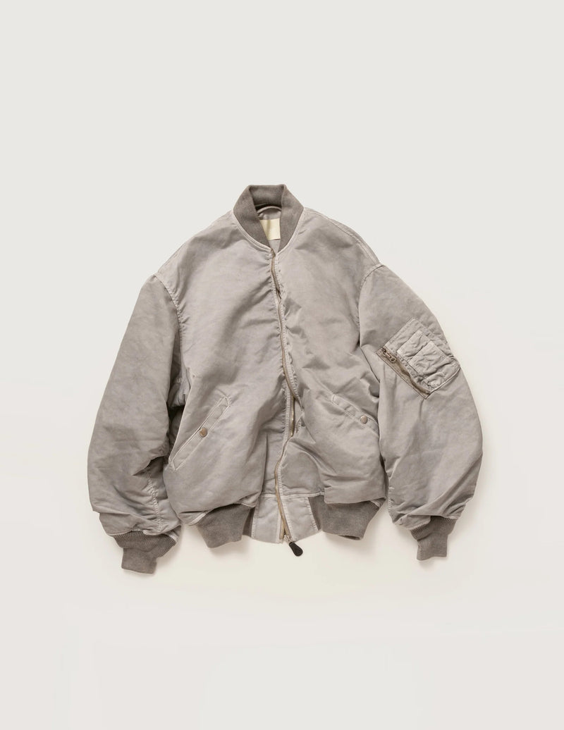 INNAT04-J02 HAND DYED BOMBER JACKET