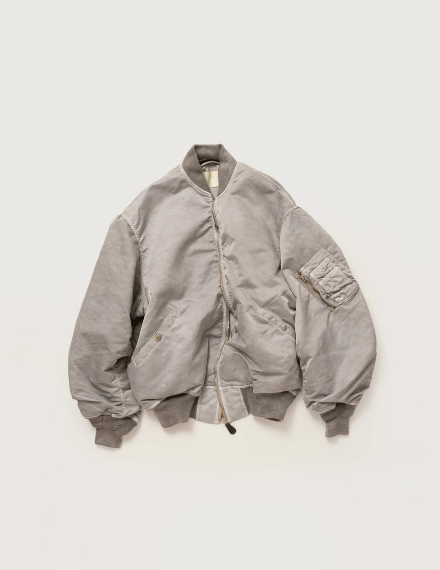 INNAT04-J02 HAND DYED BOMBER JACKET