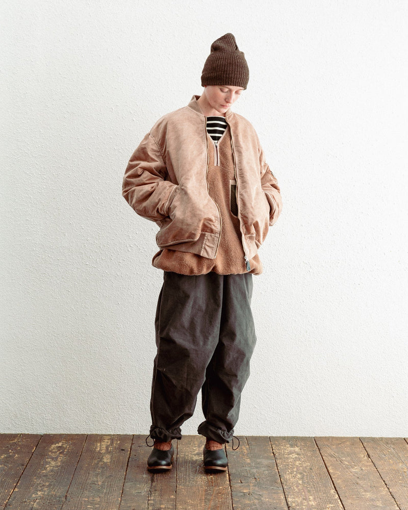 INNAT04-J02 HAND DYED BOMBER JACKET