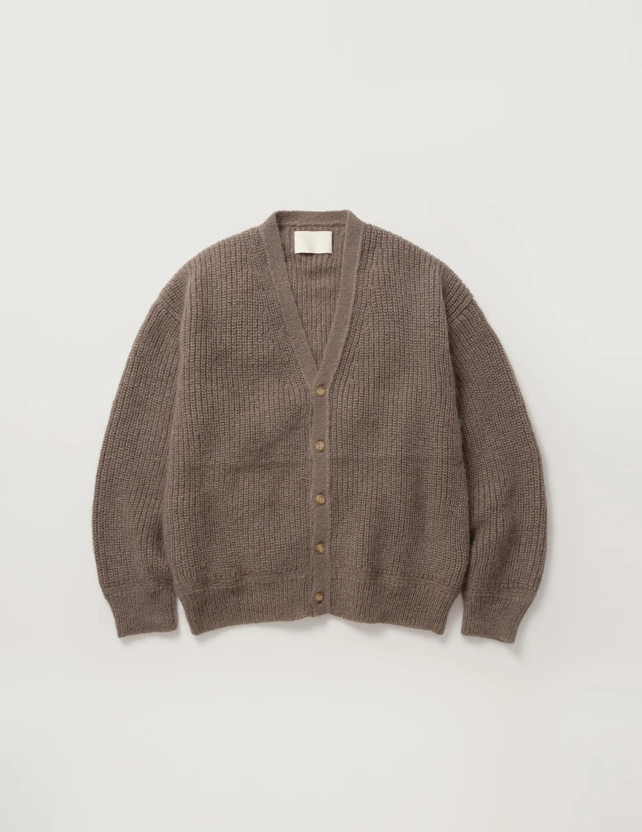 INNAT04-K03 KID MOHAIR CARDIGAN