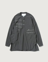 INNAT09-S04 HAND-EMBROIDERED MESSAGE SHIRT (LIMITED)