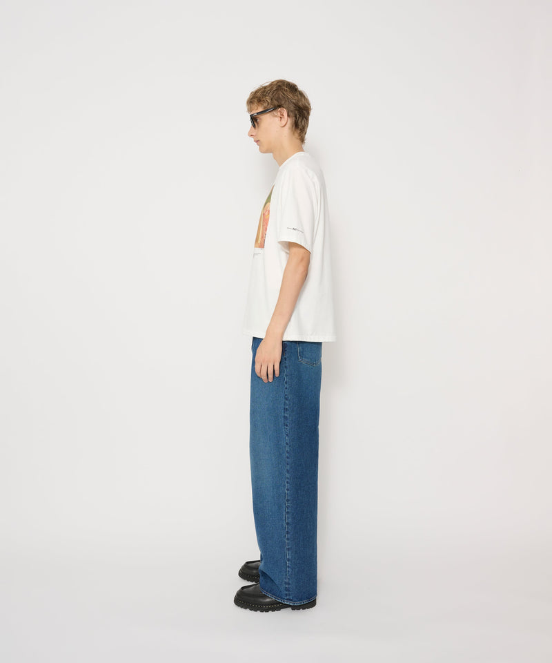 25SDM-#422S-VW 14.5OZ DENIM IN TUCK COMFORT TAPERED PANTS