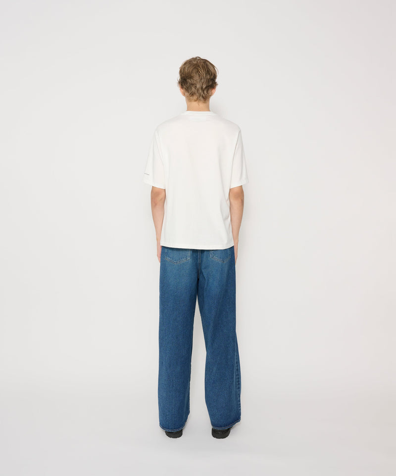 25SDM-#422S-VW 14.5OZ DENIM IN TUCK COMFORT TAPERED PANTS
