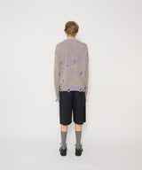 25SPT-#637S WASHED COTTON BROAD SHORT PANTS