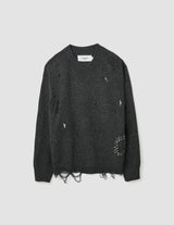 25WKN-#932S 7G DAMAGE HAND REPAIR CREW KNIT