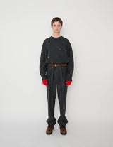 25WKN-#932S 7G DAMAGE HAND REPAIR CREW KNIT