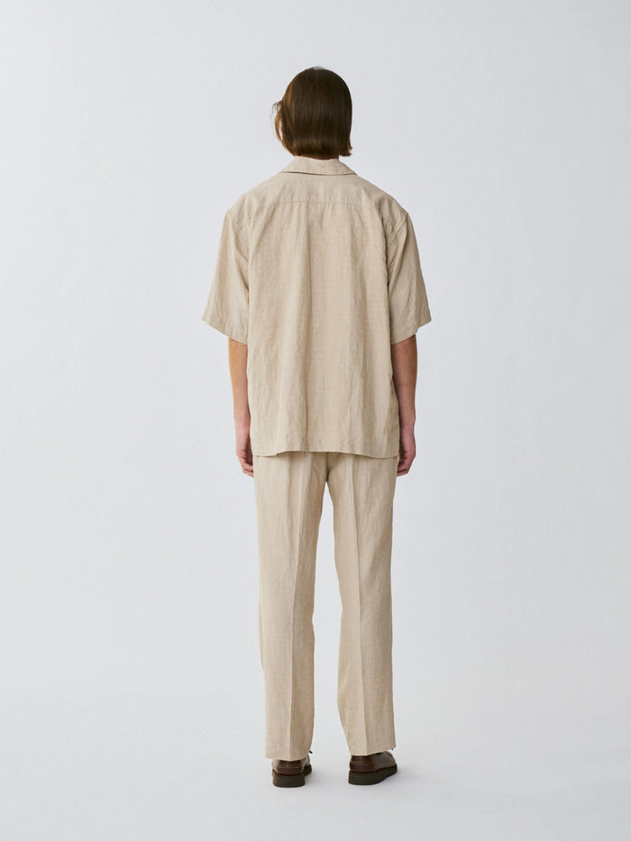 KAPTAIN SUNSHINE KS23SSH01 LINEN SILK OPEN SHIRT