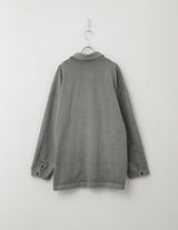 KON-CS02253 PIGMENT DYE POLO L/S