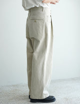 KON-PT04253 WIDE DENIM PANTS